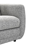 Nestivo 3 Seater Fabric Sofa Cum Bed with Pocket Spring Mattress- Texture Grey