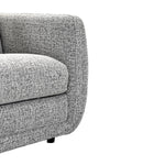 Nestivo 3 Seater Fabric Sofa Cum Bed with Pocket Spring Mattress- Texture Grey