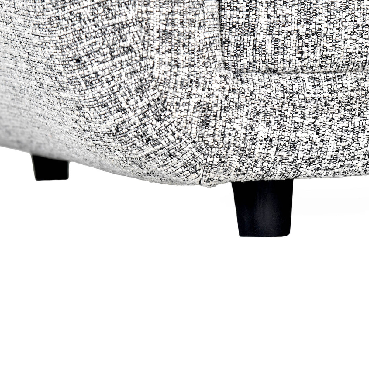 Nestivo 3 Seater Fabric Sofa Cum Bed with Pocket Spring Mattress- Texture Grey