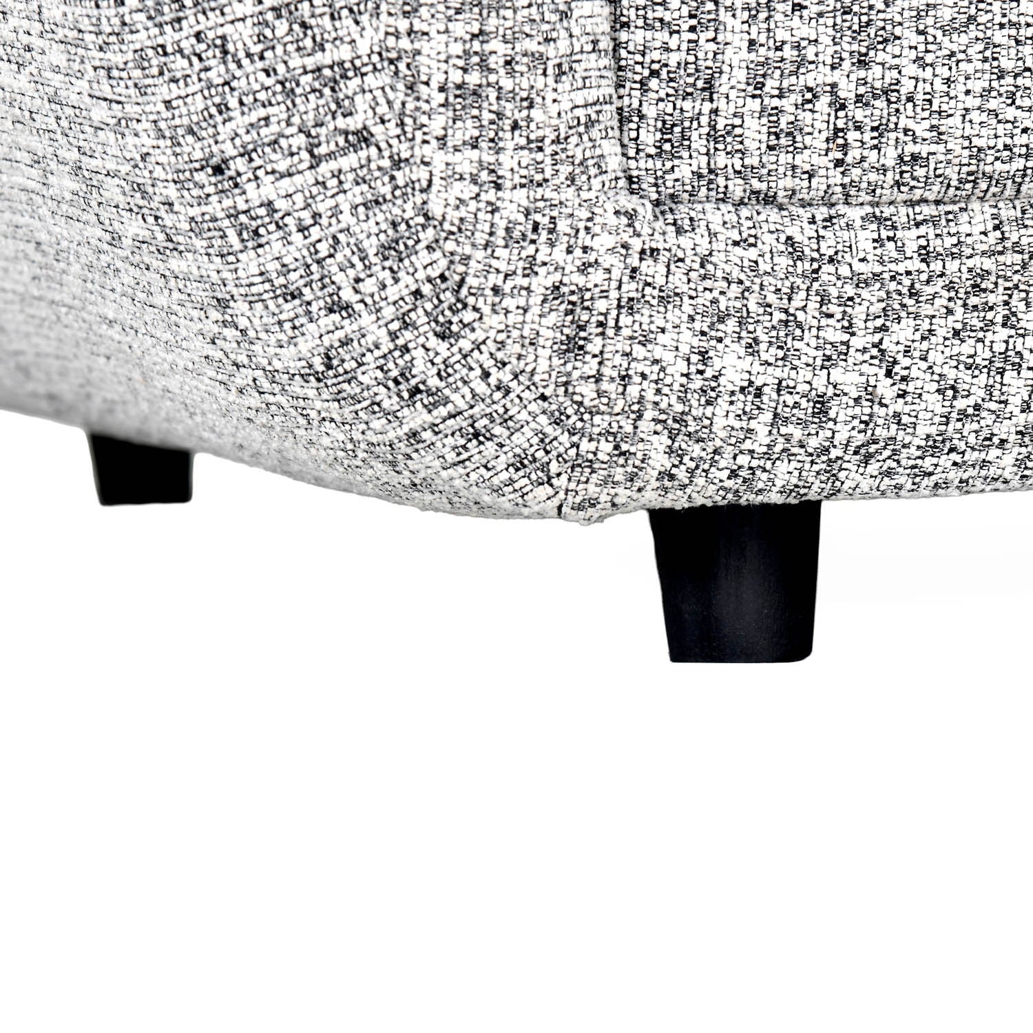 Nestivo 3 Seater Fabric Sofa Cum Bed with Pocket Spring Mattress- Texture Grey