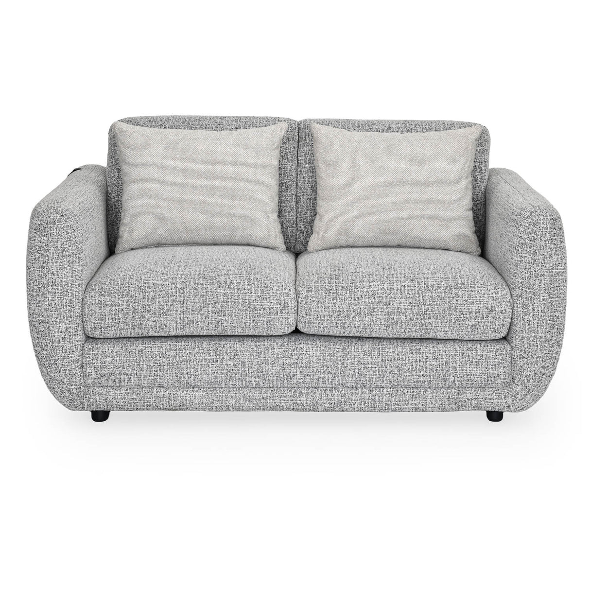 Nestivo 2 Seater Fabric Sofa- Texture Grey