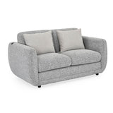 Nestivo 2 Seater Fabric Sofa- Texture Grey