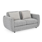 Nestivo 2 Seater Fabric Sofa- Texture Grey