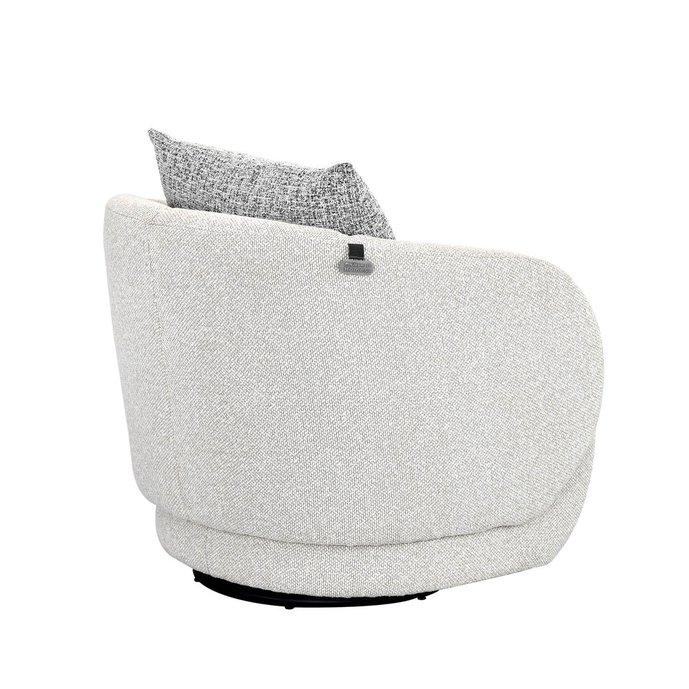 Nestivo 1 Seater Fabric Sofa- Texture Grey