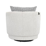 Nestivo 1 Seater Fabric Sofa- Texture Grey