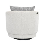 Nestivo 1 Seater Fabric Sofa- Texture Grey