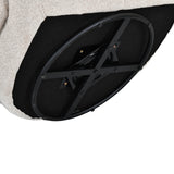 Nestivo 1 Seater Fabric Sofa- Texture Grey