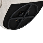 Nestivo 1 Seater Fabric Sofa- Texture Grey