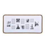 12 Pics Collage Photo Frame- Brown