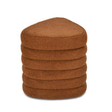 Taro Ottoman with Storage- Terracotta