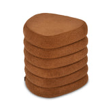 Taro Ottoman with Storage- Terracotta