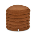 Taro Ottoman with Storage- Terracotta