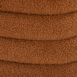 Taro Ottoman with Storage- Terracotta