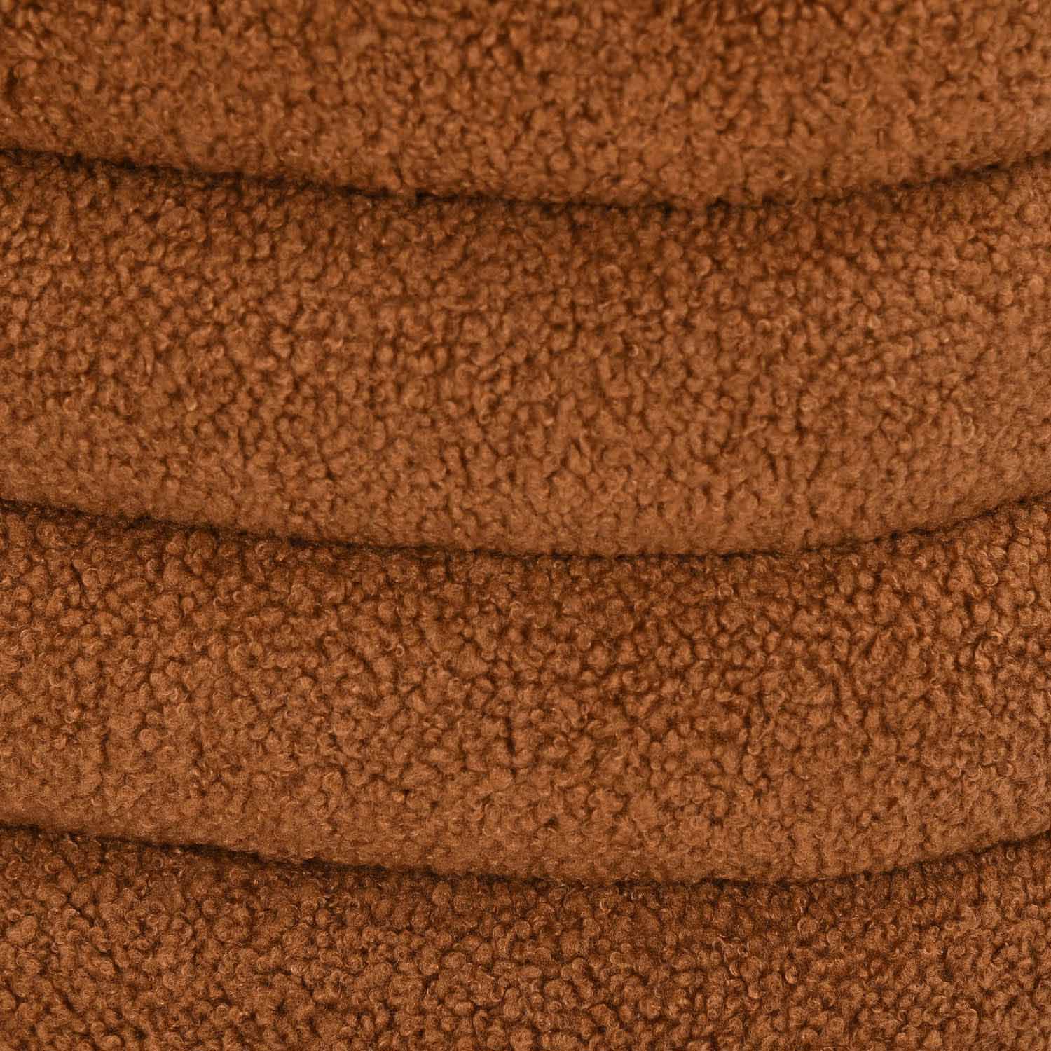 Taro Ottoman with Storage- Terracotta