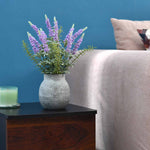 Artificial Lavender Flower Potted Plant - Purple