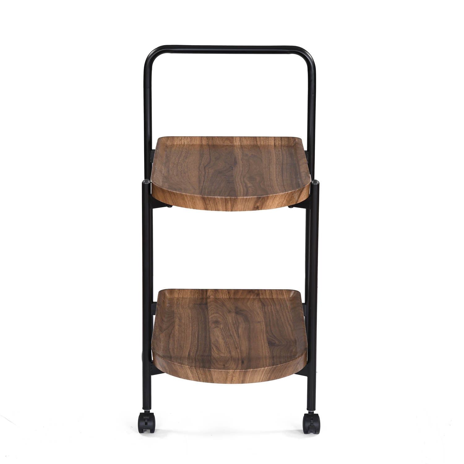 Soho Serving Cart- Walnut Brown