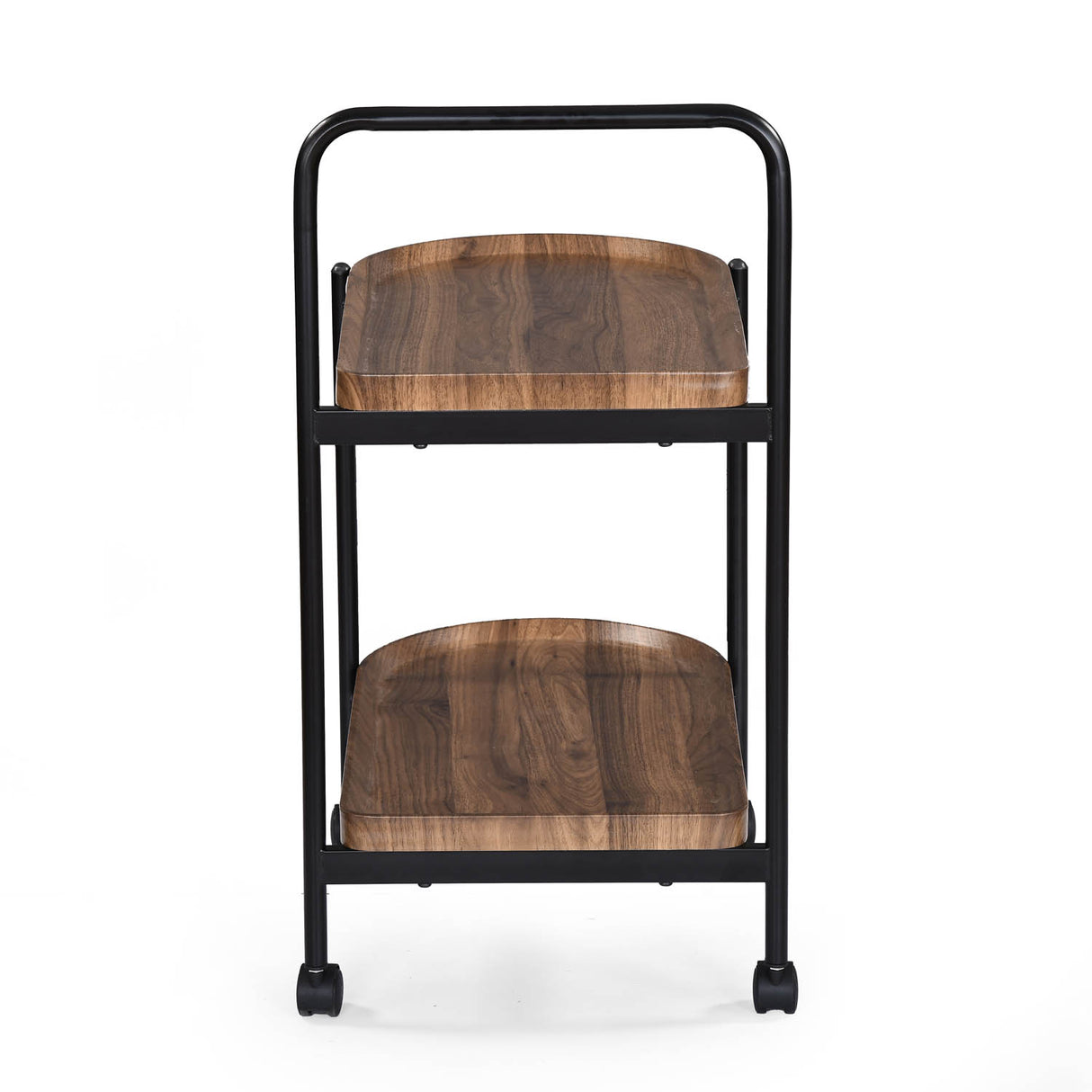 Soho Serving Cart- Walnut Brown