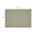 Thread Weave Table Placemat Set of 4- Green