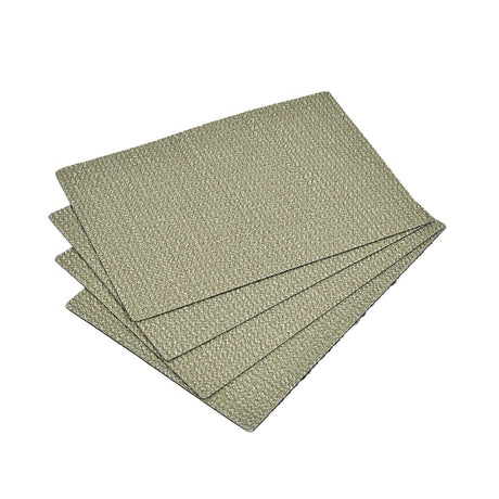 Thread Weave Table Placemat Set of 4- Green
