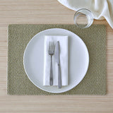 Thread Weave Table Placemat Set of 4- Green