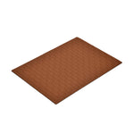 Leather Design Table Placemat Set of 4- Brown