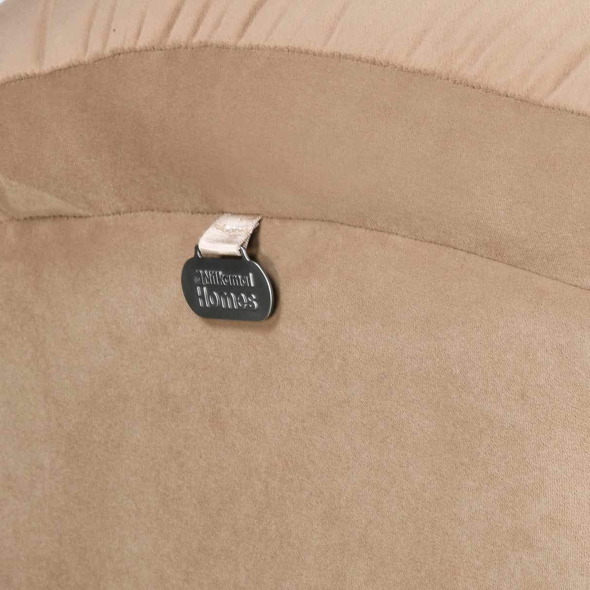 Lazio 1 Seater Manual Recliner with Cup Stand- Sand Brown