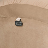 Lazio 1 Seater Manual Recliner with Cup Stand- Sand Brown