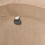 Lazio 1 Seater Manual Recliner with Cup Stand- Sand Brown