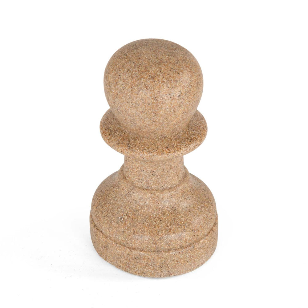 Chess Pawn Decorative Polyresin Showpiece- Sand