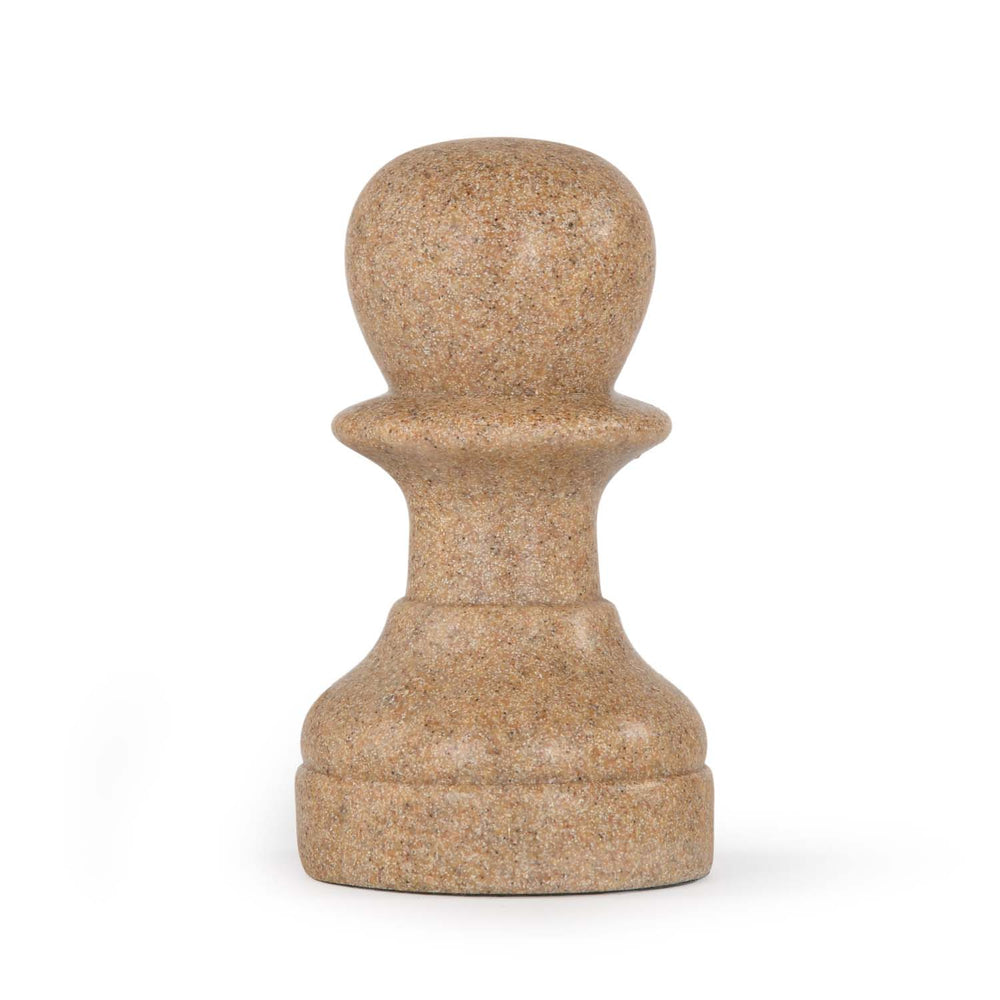 Chess Pawn Decorative Polyresin Showpiece- Sand