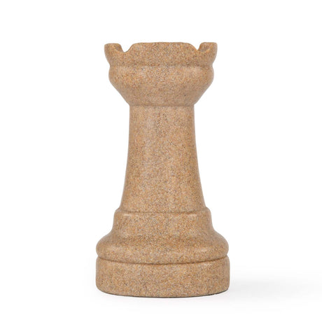 Chess Rook Decorative Polyresin Showpiece- Sand