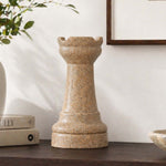 Chess Rook Decorative Polyresin Showpiece- Sand