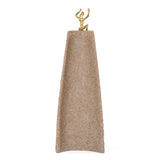 Climbing Figures Decorative Polyresin Showpiece- Sand & Gold