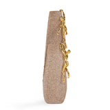 Climbing Figures Decorative Polyresin Showpiece- Sand & Gold