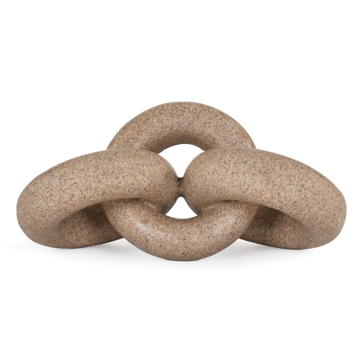 Table Decor Knot Polyresin Showpiece- Sand