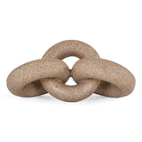 Table Decor Knot Polyresin Showpiece- Sand