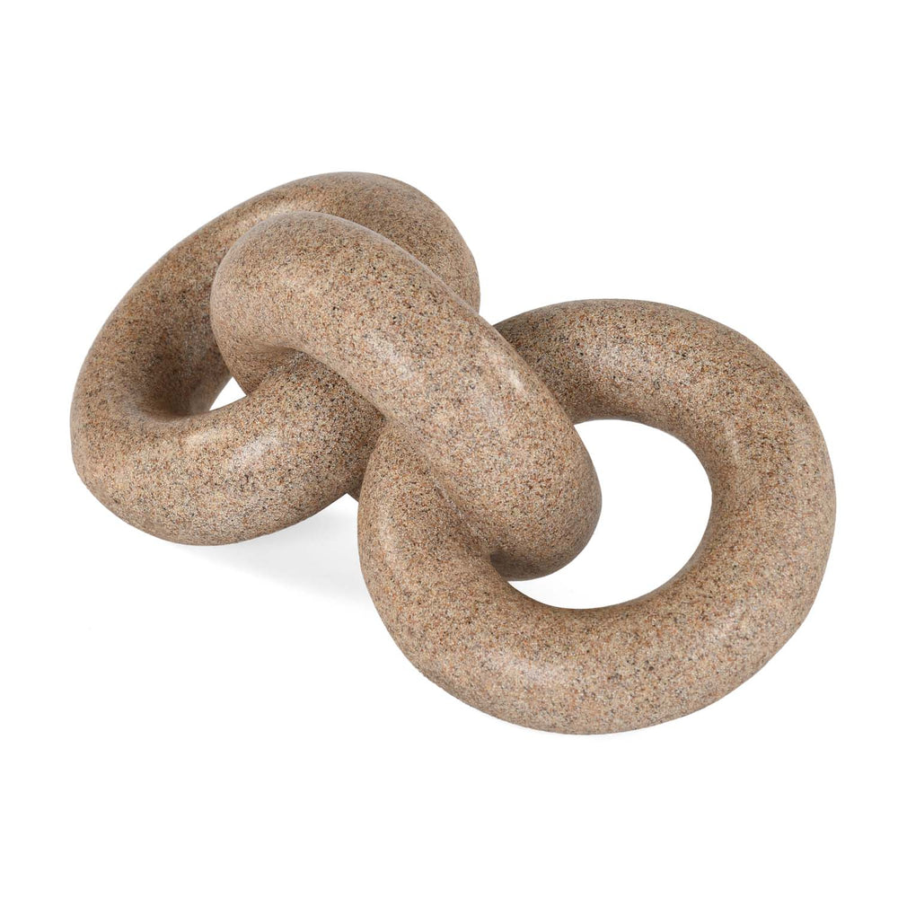 Table Decor Knot Polyresin Showpiece- Sand