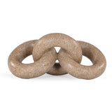 Table Decor Knot Polyresin Showpiece- Sand