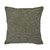 Boucle Fabric Cushion Cover- Green