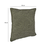 Boucle Fabric Cushion Cover- Green