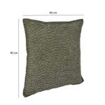 Boucle Fabric Cushion Cover- Green