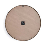 Roman Numerals Circular Metal Wall Clock- Gold & Black