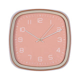 Square Wall Clock- Apricot