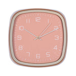 Square Wall Clock- Apricot