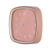 Square Wall Clock- Apricot