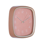 Square Wall Clock- Apricot