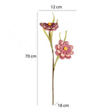 Artificial Flower Bunch- Pink