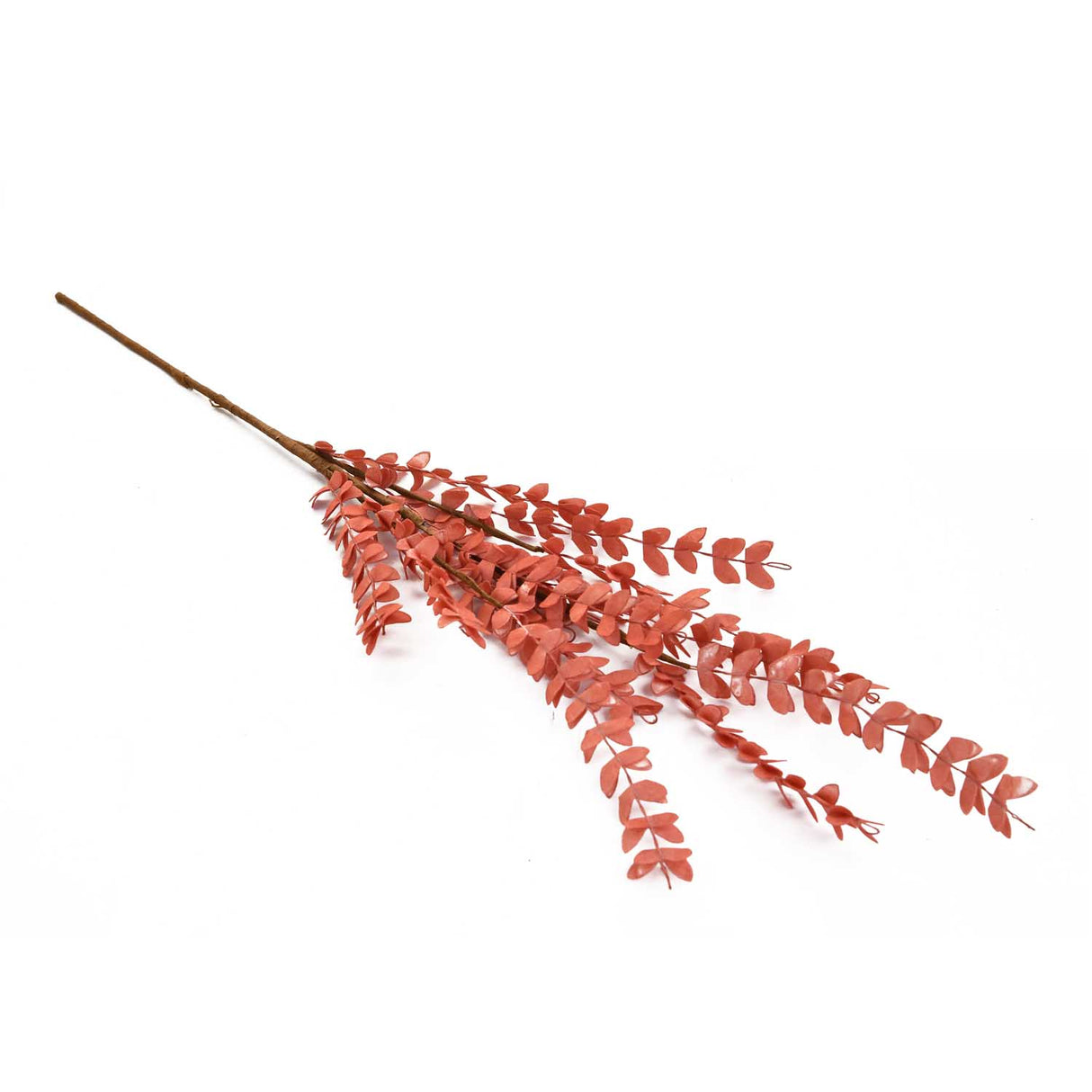 Artificial Eucalyptus Filler Stick- Coral