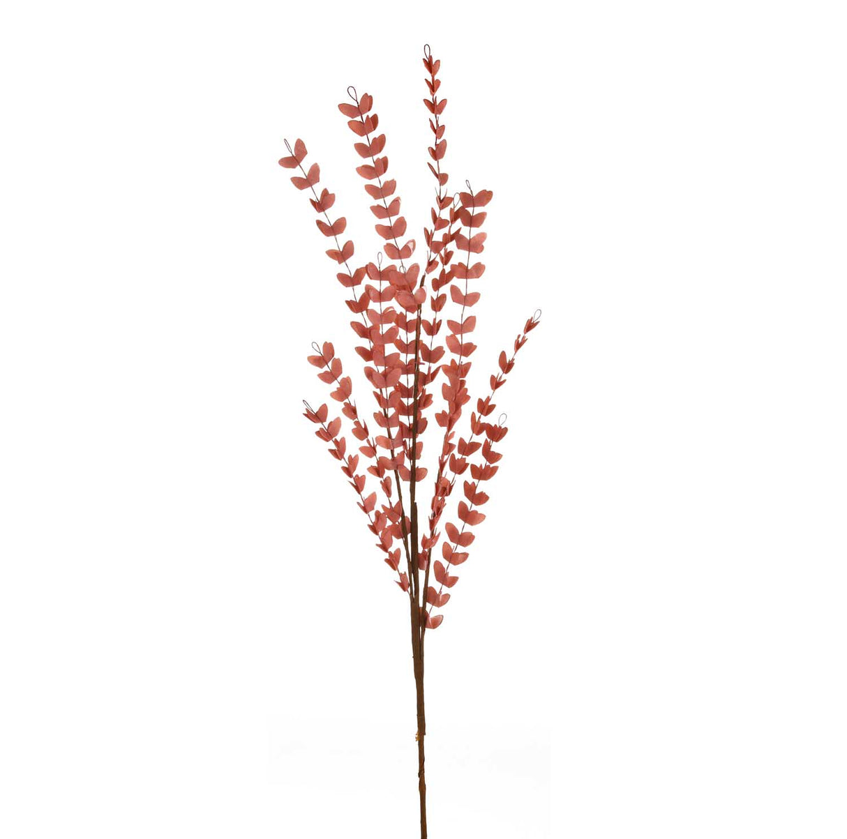 Artificial Eucalyptus Filler Stick- Coral