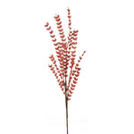 Artificial Eucalyptus Filler Stick- Coral